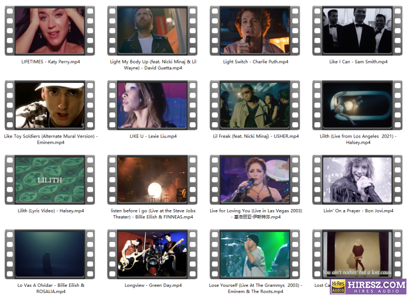 车载高清视频MV 800-900-无损音乐下载