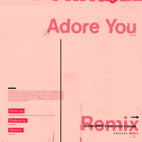 Adore You (Endless Remix) – Single – Jessie Ware, 周笔畅 & Sihan-hiresz.com