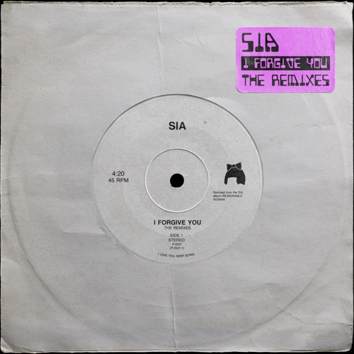 I Forgive You (Remixes) – EP – Sia Furler-hiresz.com