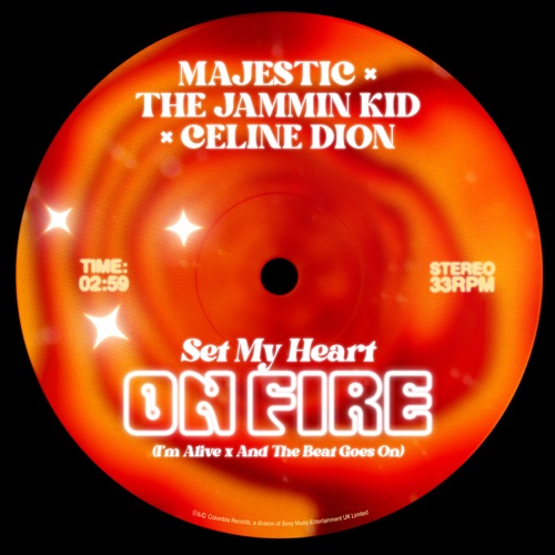 Set My Heart On Fire (I’m Alive x And The Beat Goes On) – Single – Majestic, The Jammin Kid & Céline Dion-hiresz.com