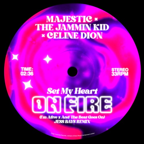 Set My Heart On Fire (I’m Alive x And The Beat Goes On) [feat. Céline Dion] [Jess Bays Remix] – Single – Majestic & The Jammin Kid-hiresz.com