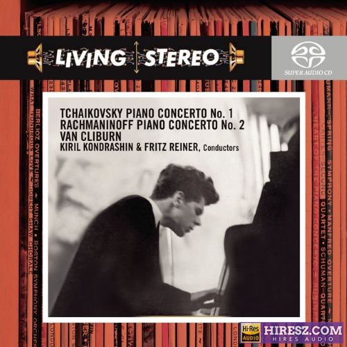 Van Cliburn – Tchaikovsky – Piano Concerto No. 1 – Rachmaninoff – Piano Concerto No. 2 (2005) [FLAC 24B-176.4kHz]-hiresz.com