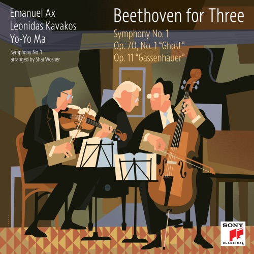 Beethoven for Three: Symphony No. 1 — Op. 70, No. 1 “Ghost” — Op. 11 “Gassenhauer” – 马友友, 列奥尼达斯・卡瓦科斯 & 伊曼纽尔・艾克斯-hiresz.com