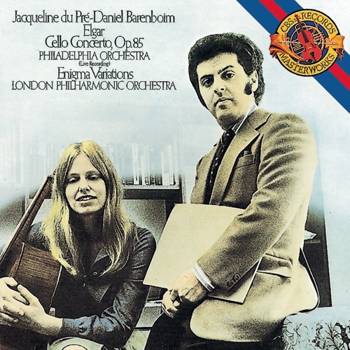 埃尔加：大提琴协奏曲；谜变化 - 杰奎琳・杜・普蕾, 丹尼尔・巴伦博伊姆 & 费城交响乐团-无损音乐下载
