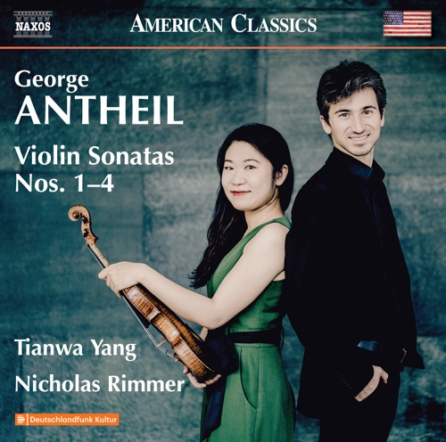 安塞尔:第1-4号小提琴奏鸣曲 – 杨天娲 & 尼古拉斯 · 里默Antheil: Violin Sonatas Nos. 1-4-无损音乐下载
