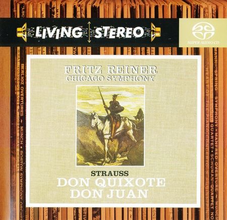 史特劳斯 - 唐吉珂德 & 唐璜 莱纳（指挥）芝加哥交响乐团 1954, 1959  DSD DFF - Antonio Janigro, cello; Milton Preves, viola; John Weicher, violin; Fritz Reiner, conductor; Chicago Symphony Orchestra-无损音乐下载