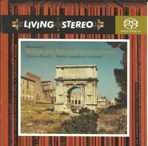 孟德尔颂 – 第四号交响曲第五号交响曲,八重奏 – 诙谐曲 孟许 波士顿交响乐团1960 DSD DFF – Charles Munch, conductor; Boston Symphony Orchestra-无损音乐下载