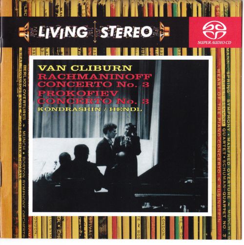 拉赫曼尼诺夫&普罗高夫 – 第三号钢琴协奏曲 孔德拉辛 空中交响乐团 华特.汉德 1958,1960  DSD DFF – Van Cliburn, piano; Kiril Kondrashin, conductor; Symphony of the Air-无损音乐下载