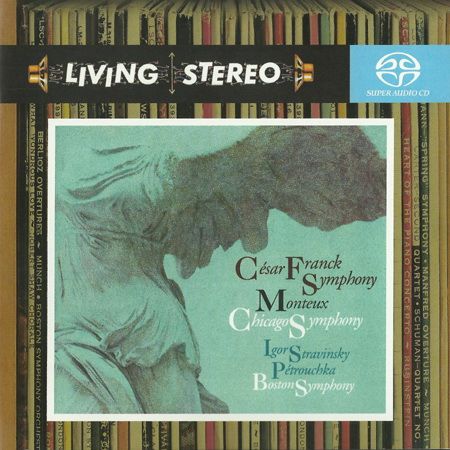法朗克 - D小调交响曲 蒙都（指挥）芝加哥交响乐团 波士顿交响乐团 1959,61 (RCA.2005)  DSD DFF - Pierre Monteux, conductor; Chicago Symphony Orchestra-无损音乐下载