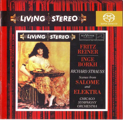 理查史特劳斯 – 歌剧（艾雷克塔）、乐剧（莎乐美）莱纳 英格.波儿克（女高音） 1954-1956  DSD DFF – Inge Borkh, soprano; Fritz Reiner, conductor; Chicago Symphony Orchestra-无损音乐下载