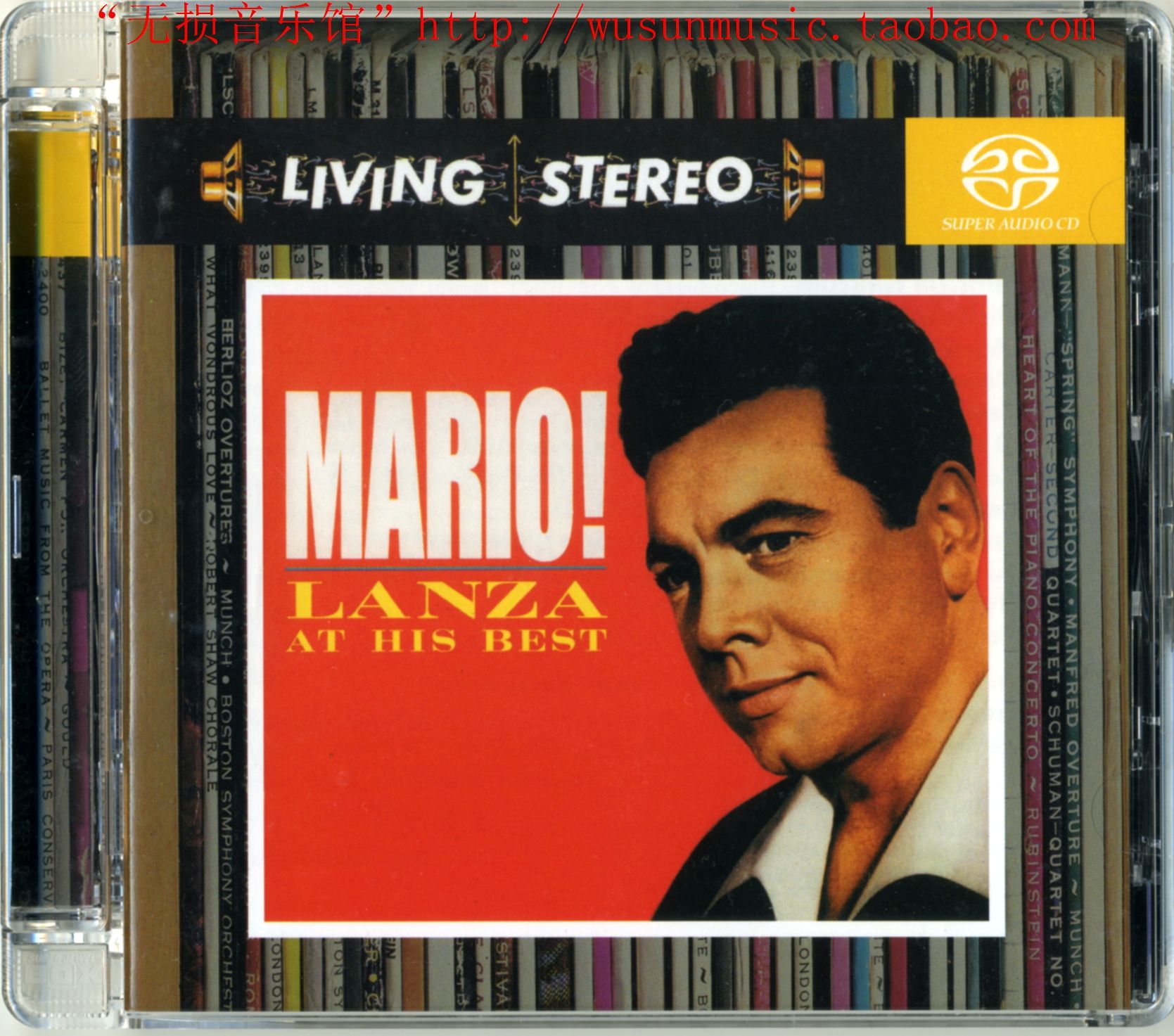 马里奥•兰萨演唱集 & 流浪国王集锦  DSD DFF – Mario Lanza, tenor; Franco Ferrara, conductor; Franco Potenza, chorus master-无损音乐下载