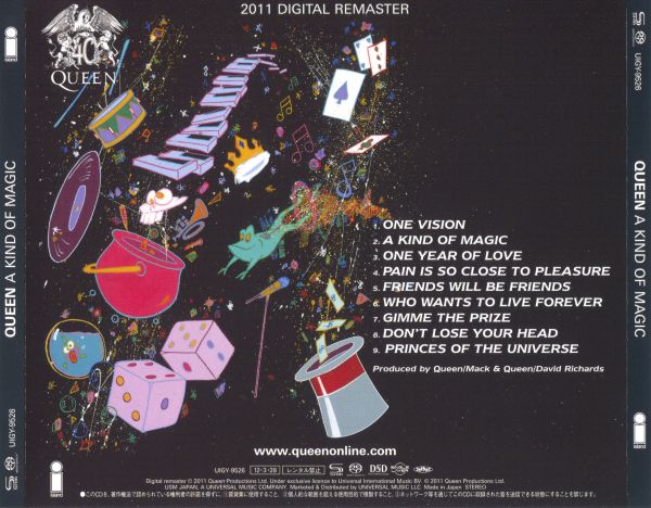 图片[1]-1986 Queen – A Kind Of Magic  [SACD] (2012 SHM-SACD ISO)-无损音乐下载