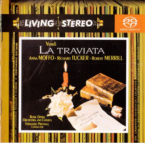 威尔第：茶花女 男高音 理查德•塔克 女高音 安娜 莫芙 普雷维塔利指挥 罗马歌剧院乐团与合唱团 DSD DFF Anna Moffo, soprano – La Traviata (Disc 2) – Soloists; Rome Opera Orchestra and Chorus; Fernando Previtali, conductor-无损音乐下载