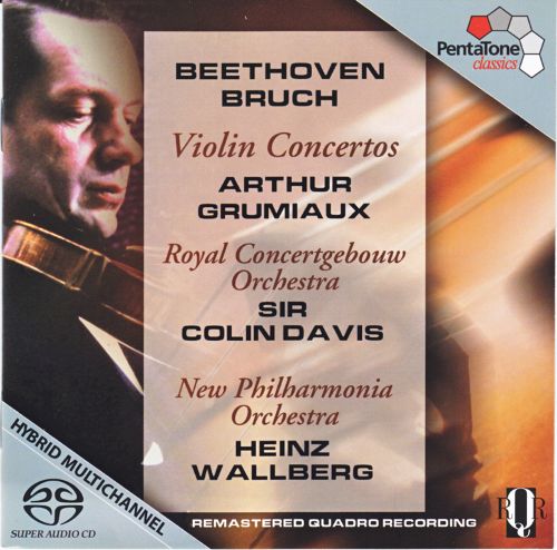 Beethoven-Bruch-Violin Concerto-Arthur Grumiaux-Sir Colin Davis-RCO - Arthur Grumiaux, violin, Royal Concertgebouw Orchestra, Amsterdam, conducted by: Sir Colin Davis-无损音乐下载