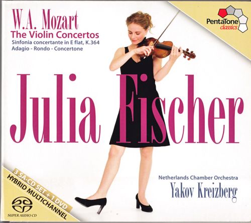 Julia Fischer – violin, Netherlands Chamber Orchestra Yak – Mozart Violin Concertos No.3, KV216 & No,4, KV218, Adagio – Julia Fischer – violin, Netherlands Chamber Orchestra / Yakov Kreizberg-无损音乐下载