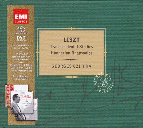 LISZT ETUDES D’EXECUTION TRANSCENDANTE & RHAPSODIES HONGRO CD 3 – Georges Cziffra-无损音乐下载