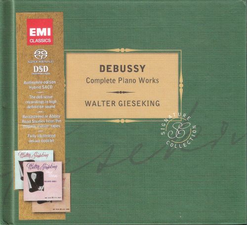 WALTER GIESEKING 瓦尔特·吉泽金- DEBUSSY THE COMPLETE PIANO WORKS 1 - Walter Gieseking-无损音乐下载