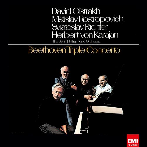 Beethoven：Triple Concerto (2011 – Remaster) – David Oistrakh, Mstislav Rostropovich, Sviatoslav Richter, Herbert von Karajan & Berliner Philharmoniker [FLAC 分轨]-无损音乐下载